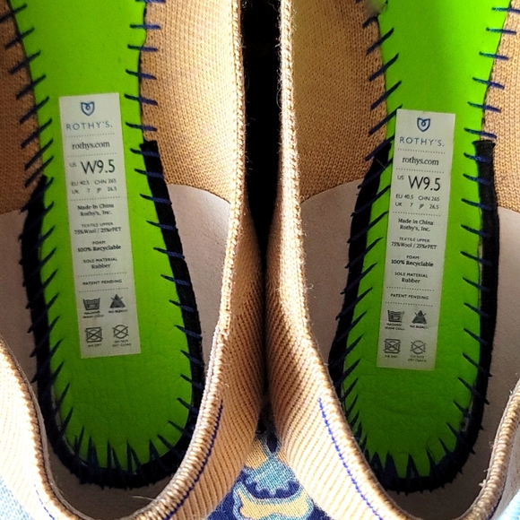 Rothy's The Point in Camel Merino Wool, Size 9.5, EUC - Picture 11 of 11